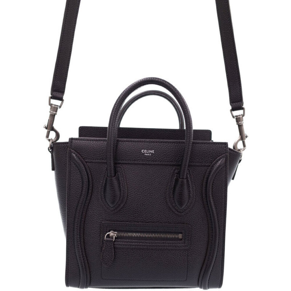 Celine Luggage Shopper Leather Shoulder Bag